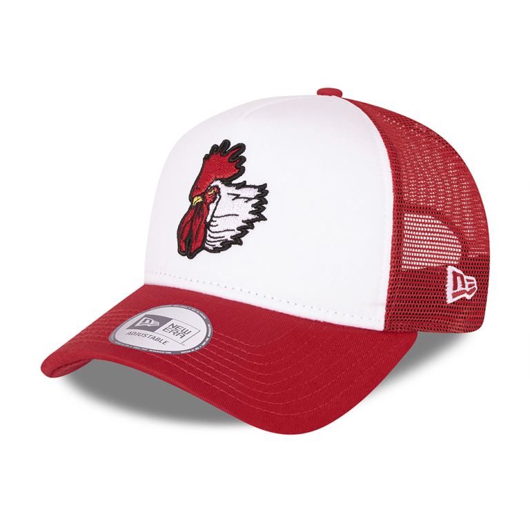 Gorras New Era Truckers Rojos - Port City Roosters MiLB 39781CLEZ